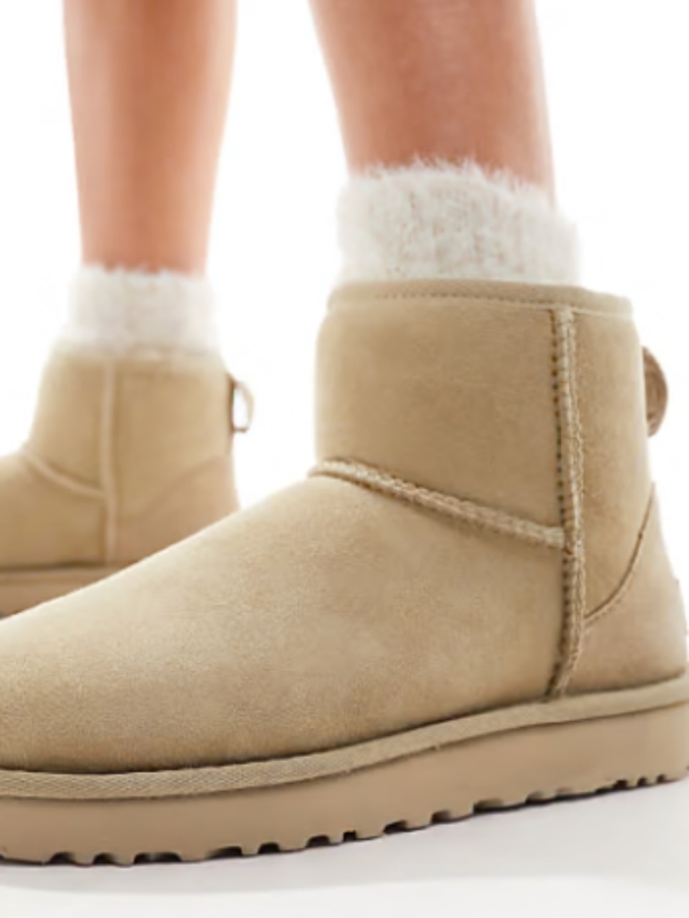 UGG® Classic Ultra Mini Boots Sand